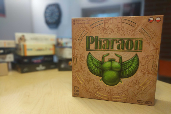 Deskovka Pharaon – recenze příjemné přípravy na posmrtný život