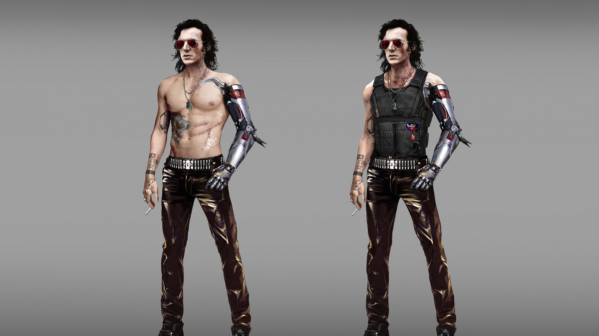 Johnny Silverhand nebyl vždycky Keanu Reeves. Grafička se podělila o koncepty Cyberpunku 2077