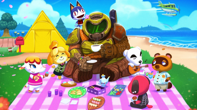 Animal Crossin New Horizons Doom Eternal