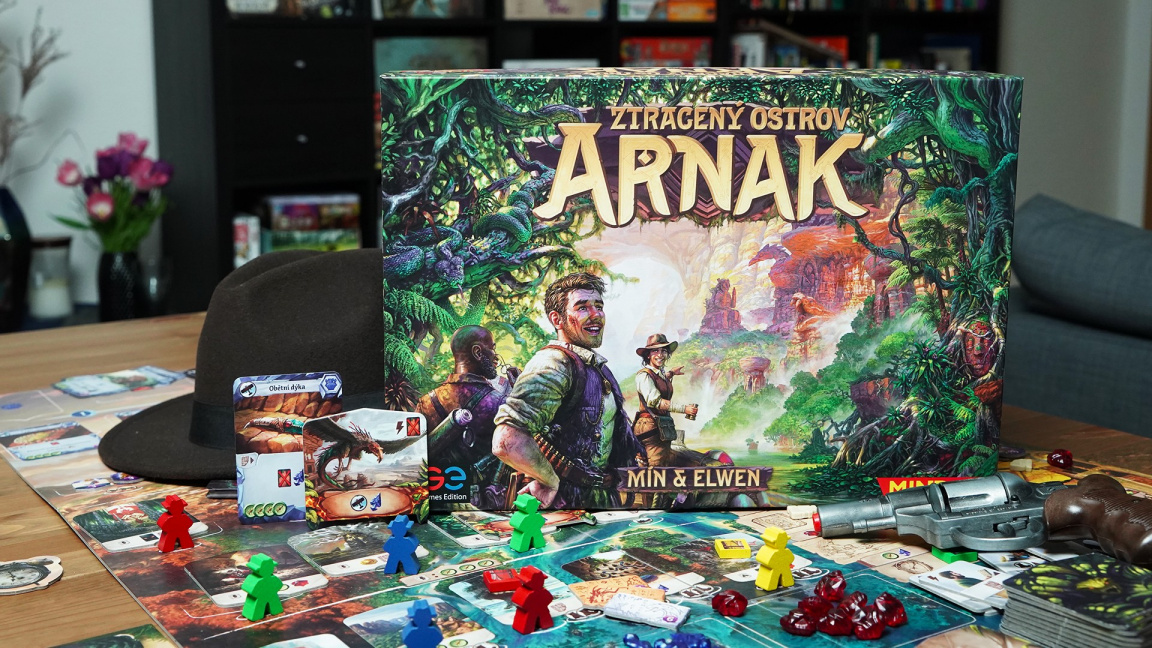 Ztracený ostrov Arnak – videorecenze hry s nádechem Indiana Jonese