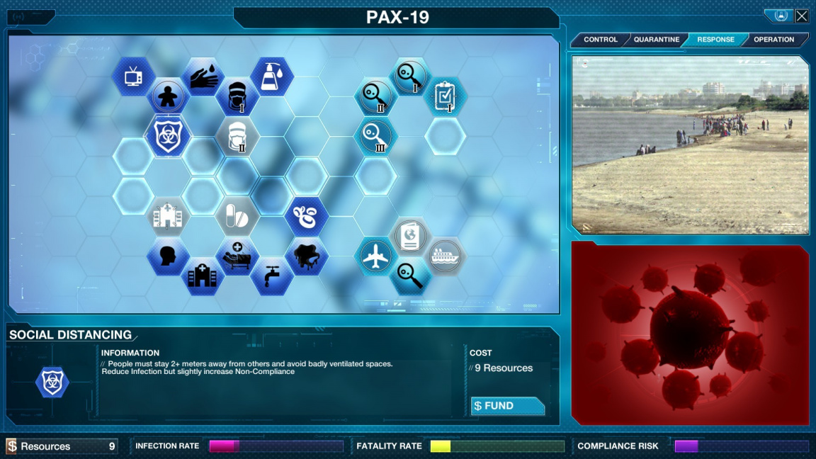 V novém rozšíření pandemické simulace Plague Inc. bojujete proti Covidu-19