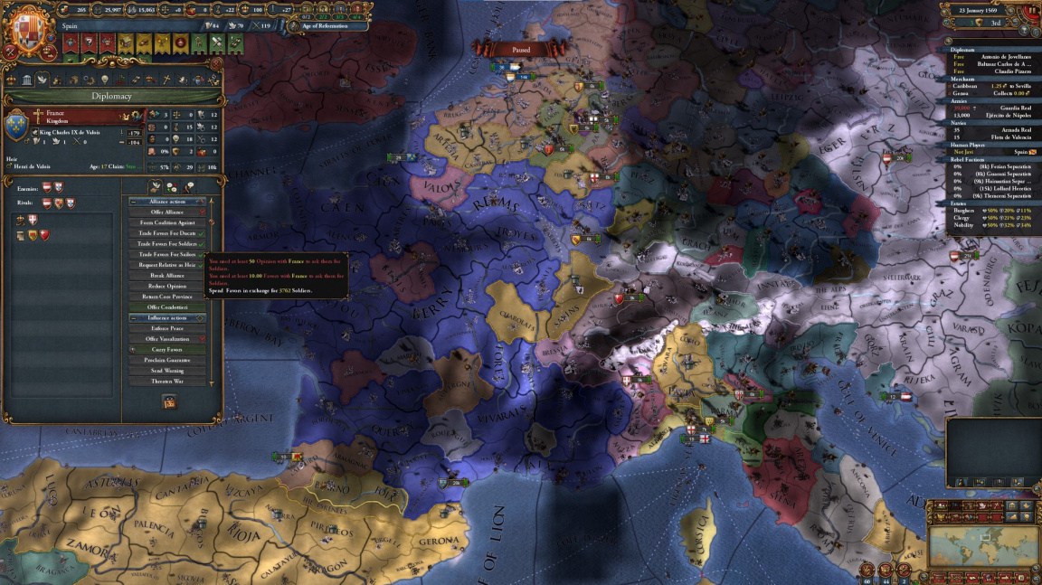 Paradox spouští předplatné pro všechna rozšíření hry Europa Universalis IV