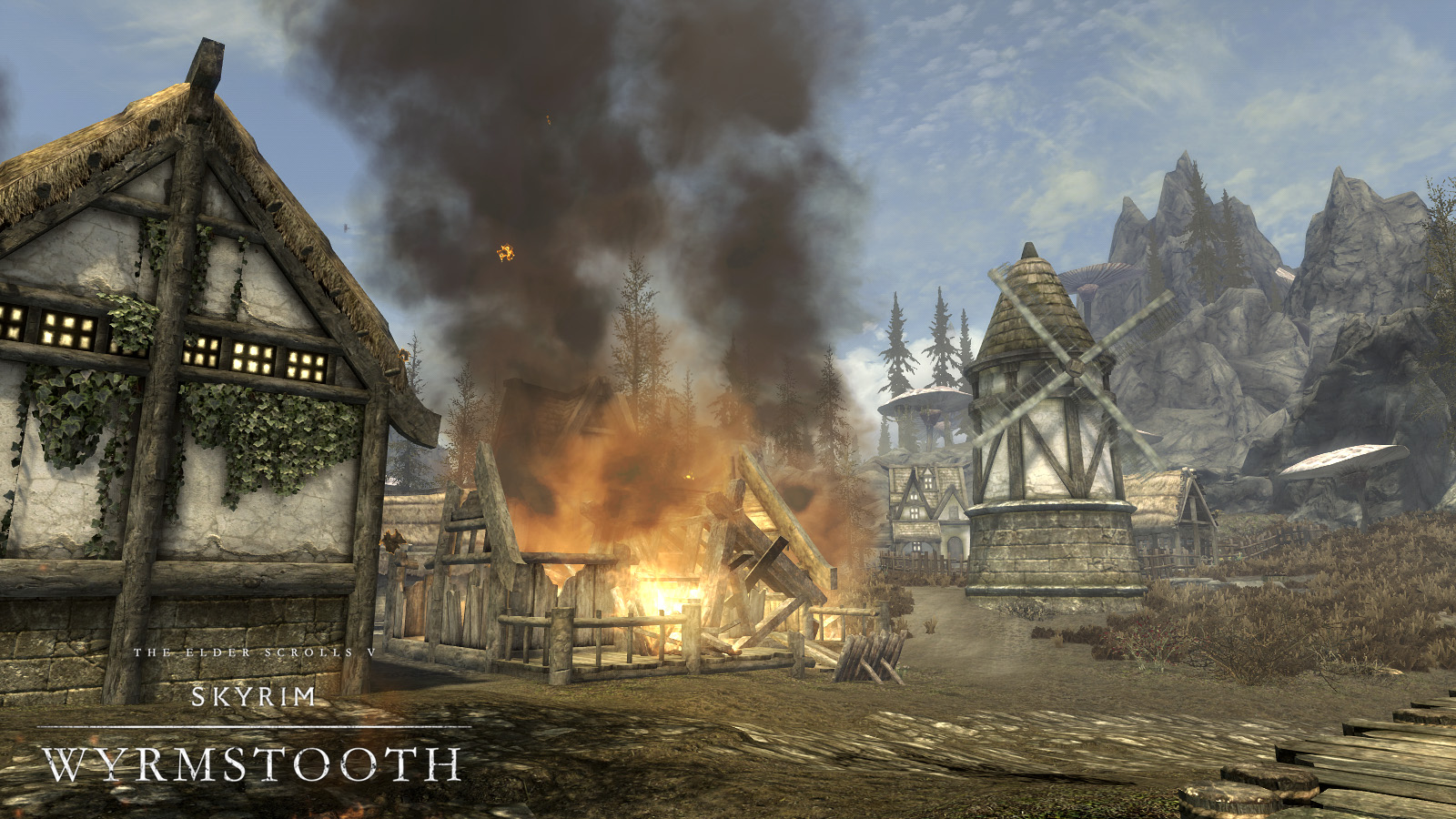 Skyrim mod: Wyrmstooth