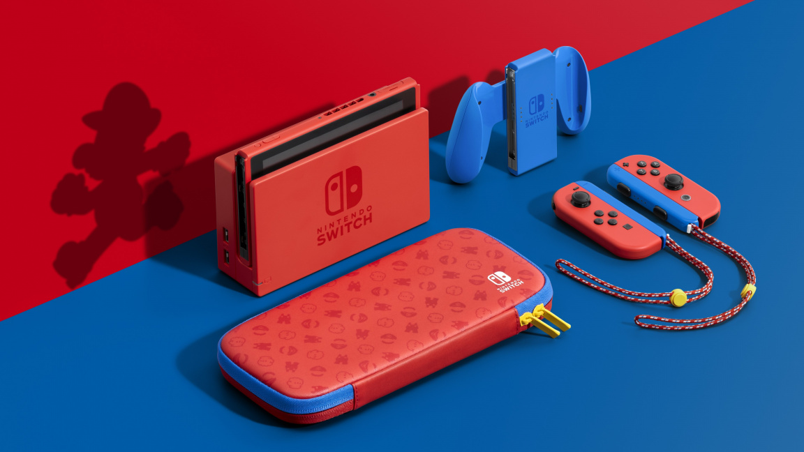 Zasoutěž si o Mariovu Red & Blue verzi konzole Nintendo Switch a trojici her