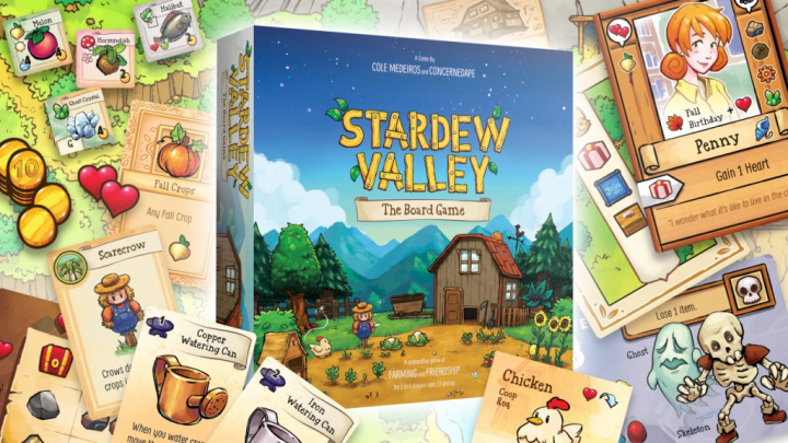 Stardew Valley: The Board Game - Oznámení