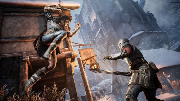 Pro tichošlápky bude v multiplayerové akci Hood: Outlaws & Legends připravená lovkyně