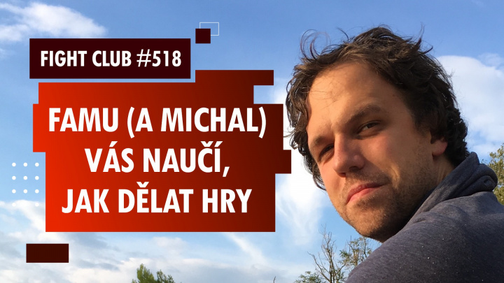Sledujte Fight Club #518 o herním designu na FAMU s Michalem Berlingerem