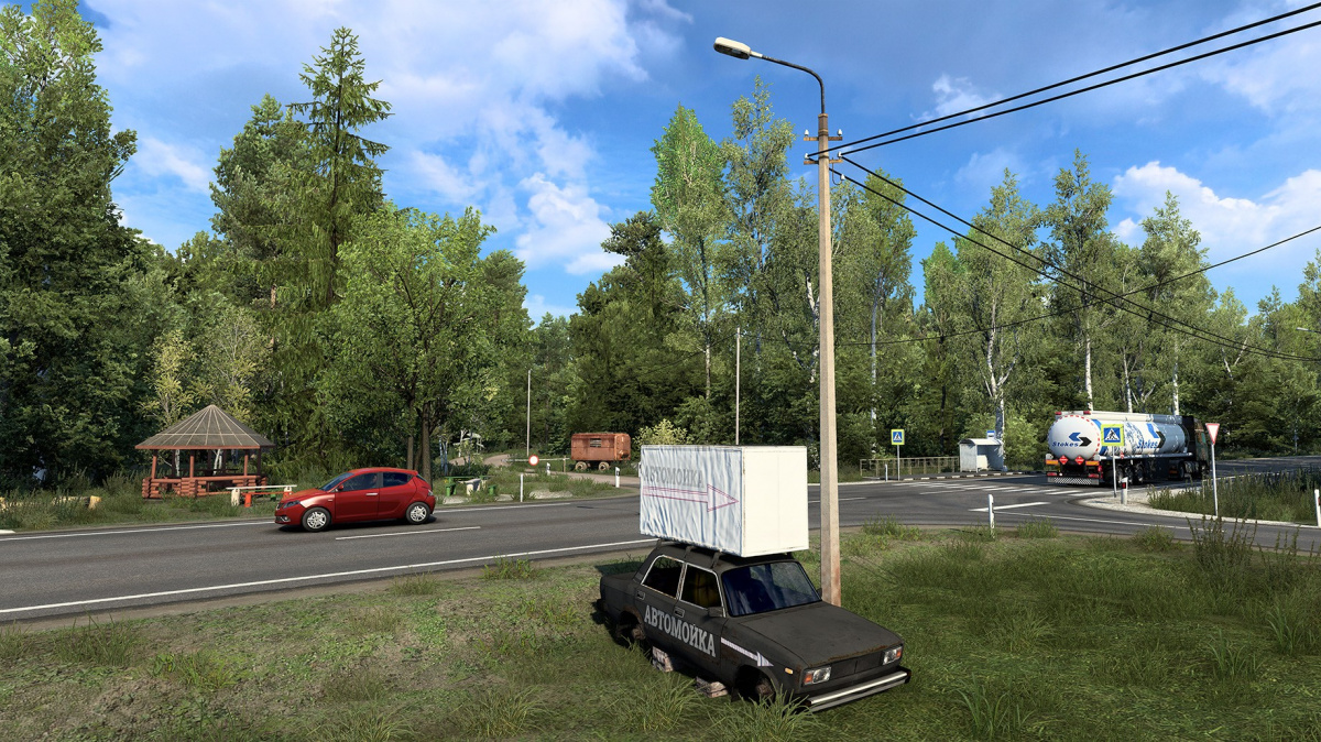 V Euro Truck Simulatoru 2 se časem podíváte do matičky Rusi. Ale jen její části