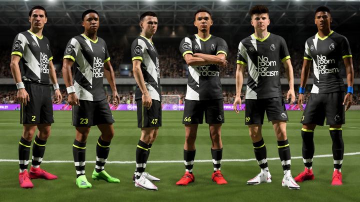 FIFA 21 má velký problém s rasismem. Hráči tvoří urážlivé týmy i fotbalisty