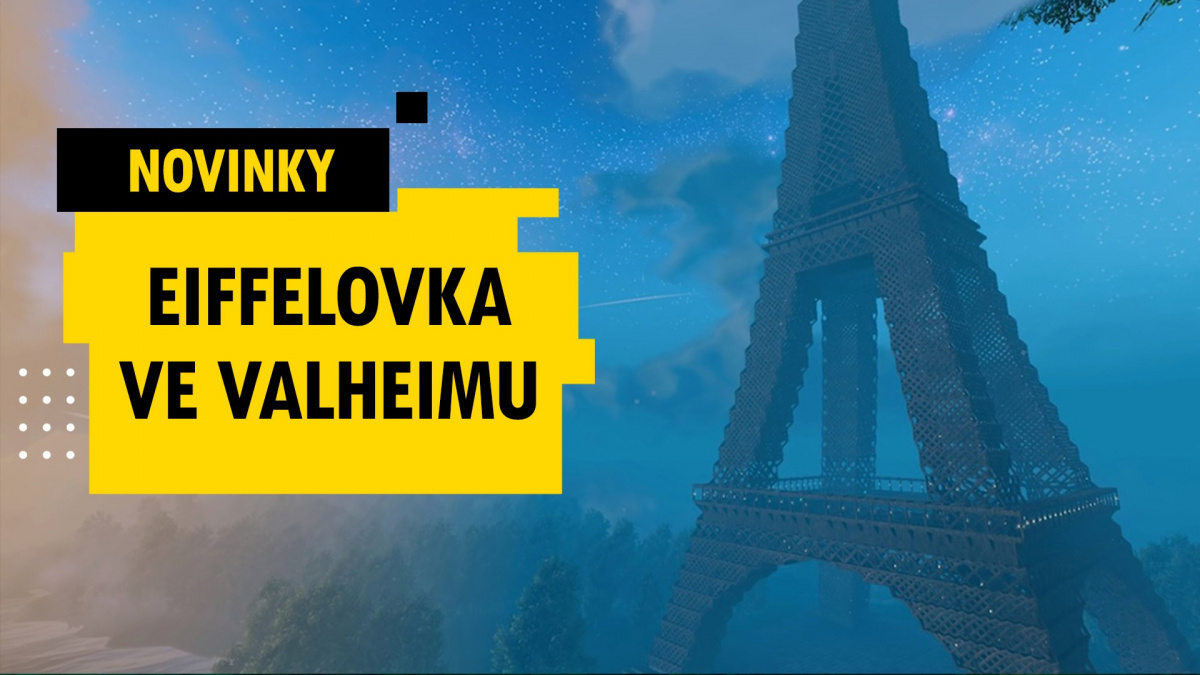 Paříž ve Valheimu, lepší načítání v GTA Online a další - novinky 11. týdne