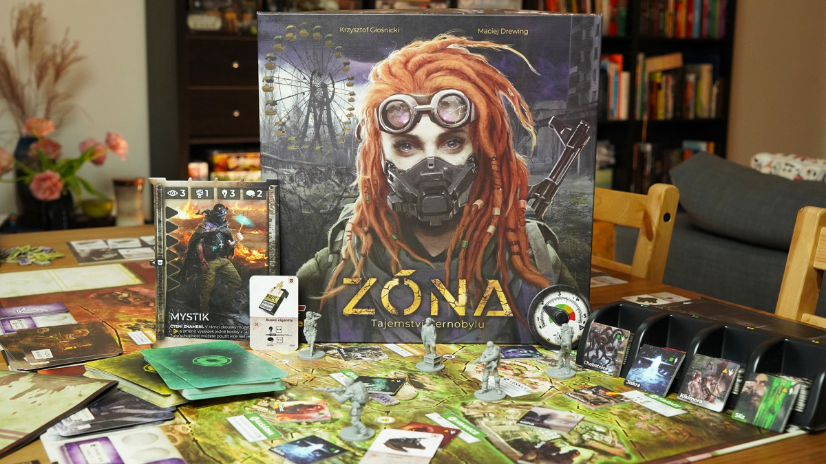Deskovka Zóna: Tajemství Černobylu – videorecenze stolního STALKERa