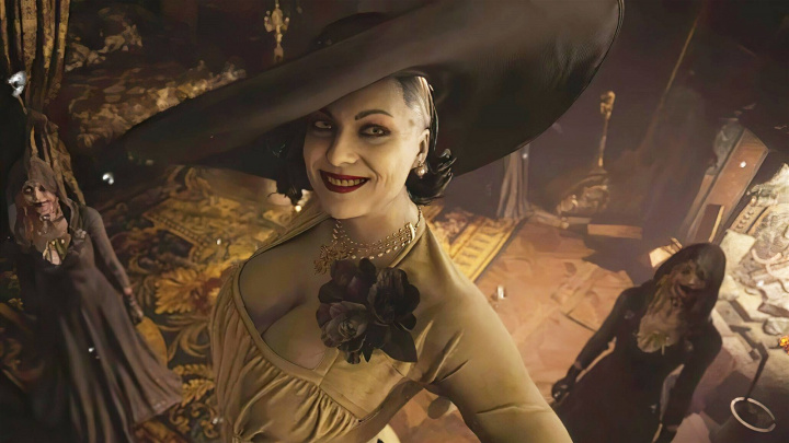 Gigantická Alcina Dimitrescu drtí monstra v traileru na DLC pro Resident Evil Village