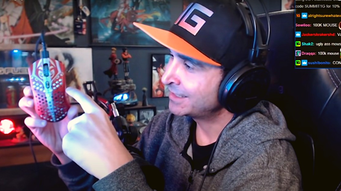 Populární streamer se pochlubil diamantovou myší, jejíž cena přesahuje dva miliony korun
