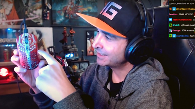 Populární streamer se pochlubil diamantovou myší, jejíž cena přesahuje dva miliony korun