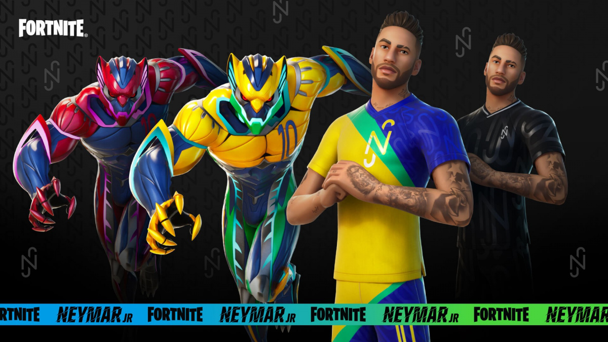 Fortnite předměty fotbalisty Neymara byly konečně odhaleny