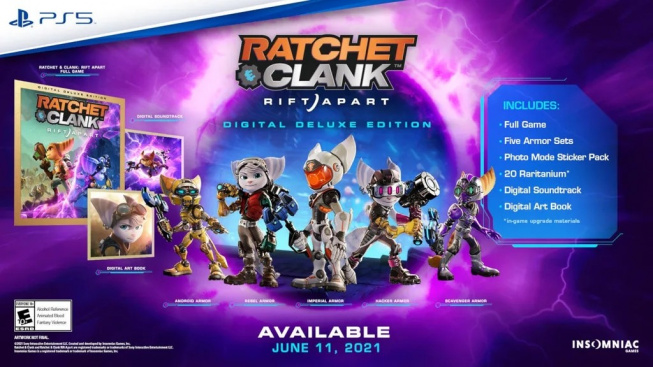 Ratchet &amp; Clank: Rift Apart digital deluxe edition