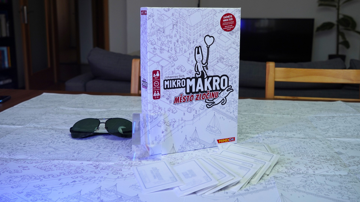 Deskovka MikroMakro: Město zločinu – videorecenze unikátní mapové detektivky