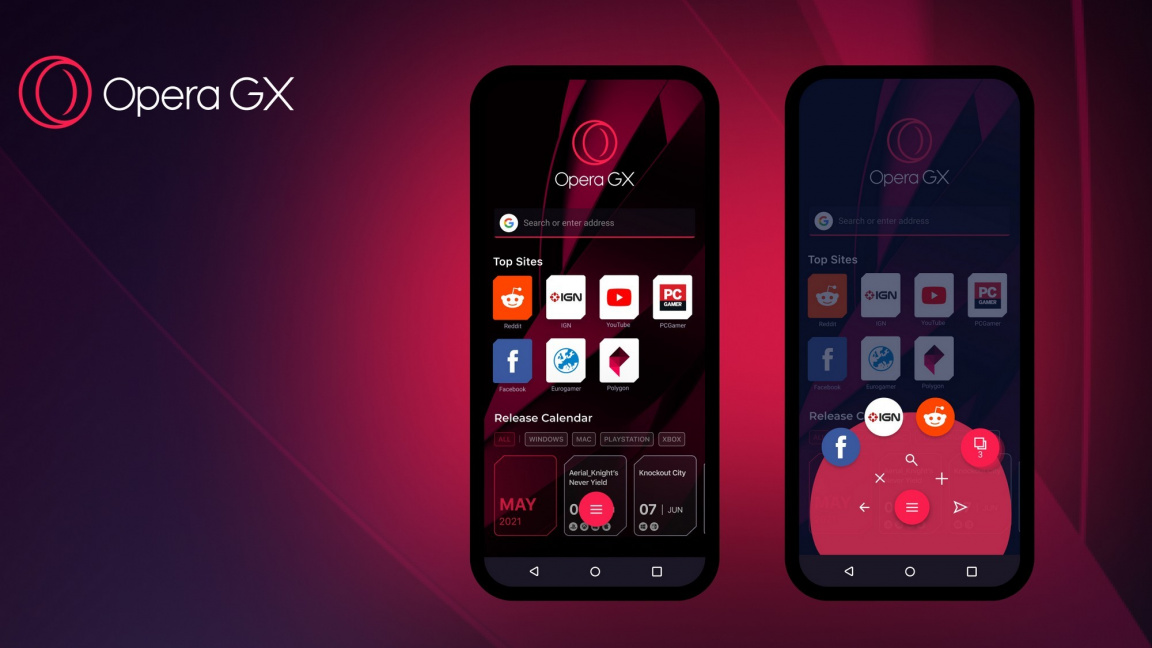 Opera míří na mobily se svým prohlížečem „pro hráče“