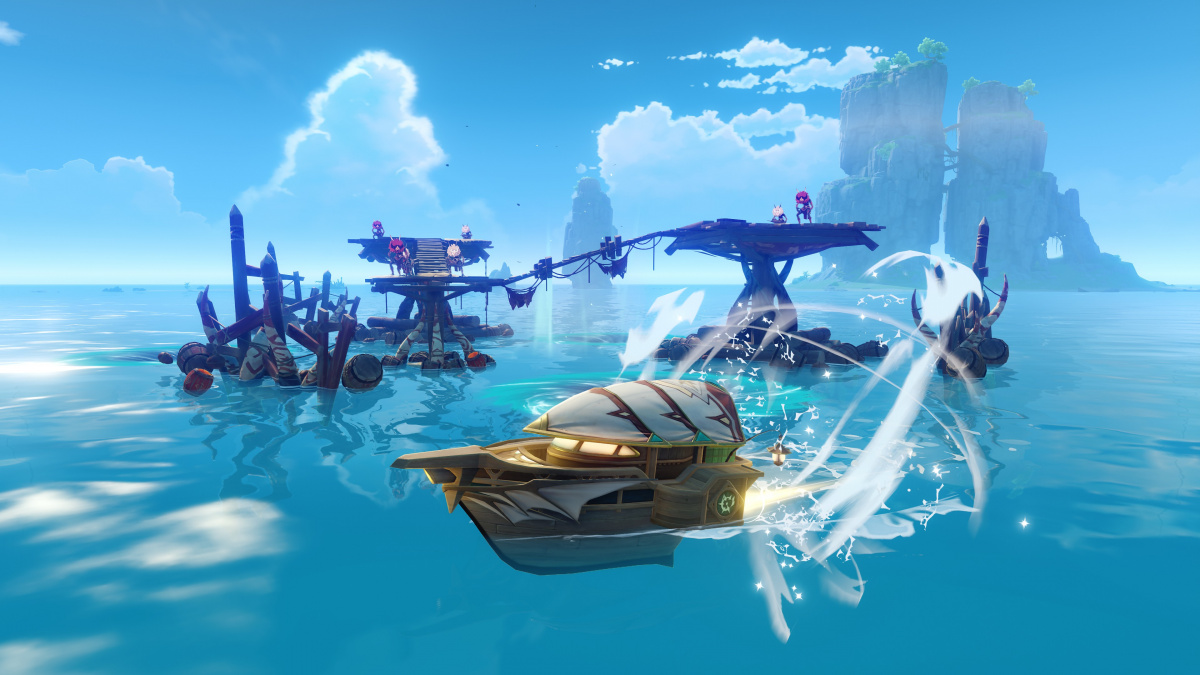 V Genshin Impactu se brzy vydáte s loďkou na průzkum vzdáleného souostroví
