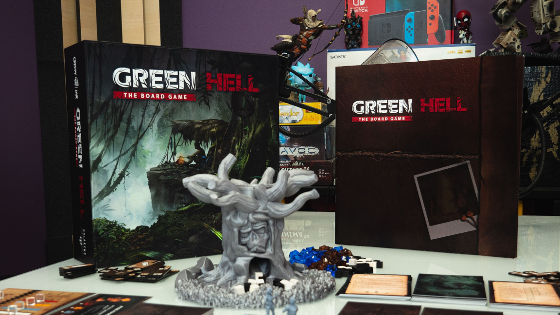 Blíží se deskovka Green Hell inspirovaná stejnojmenným survivalem