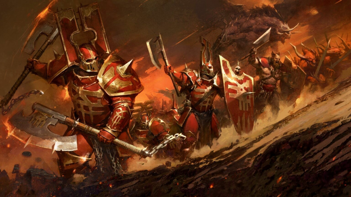 Total War: Warhammer III ukazuje další frakci – démonickou armádu boha Khornea