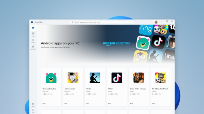 Windows 11 Android apps