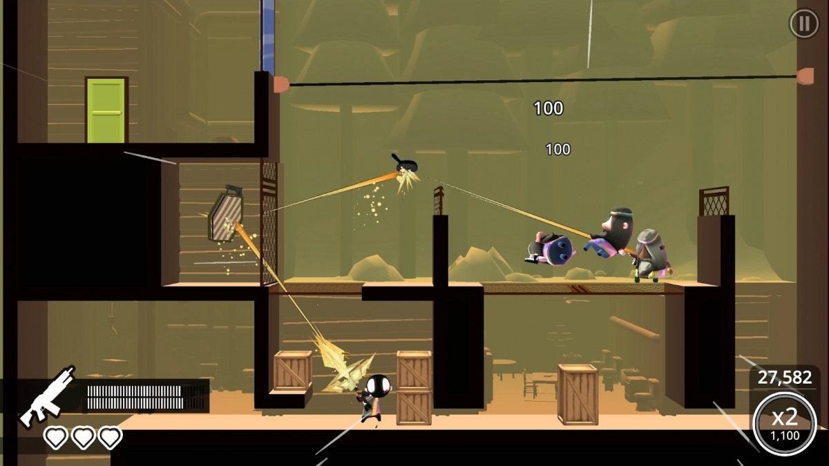 Skvělá akční plošinovka My Friend Pedro dostane mobilní pokračování Ripe for Revenge