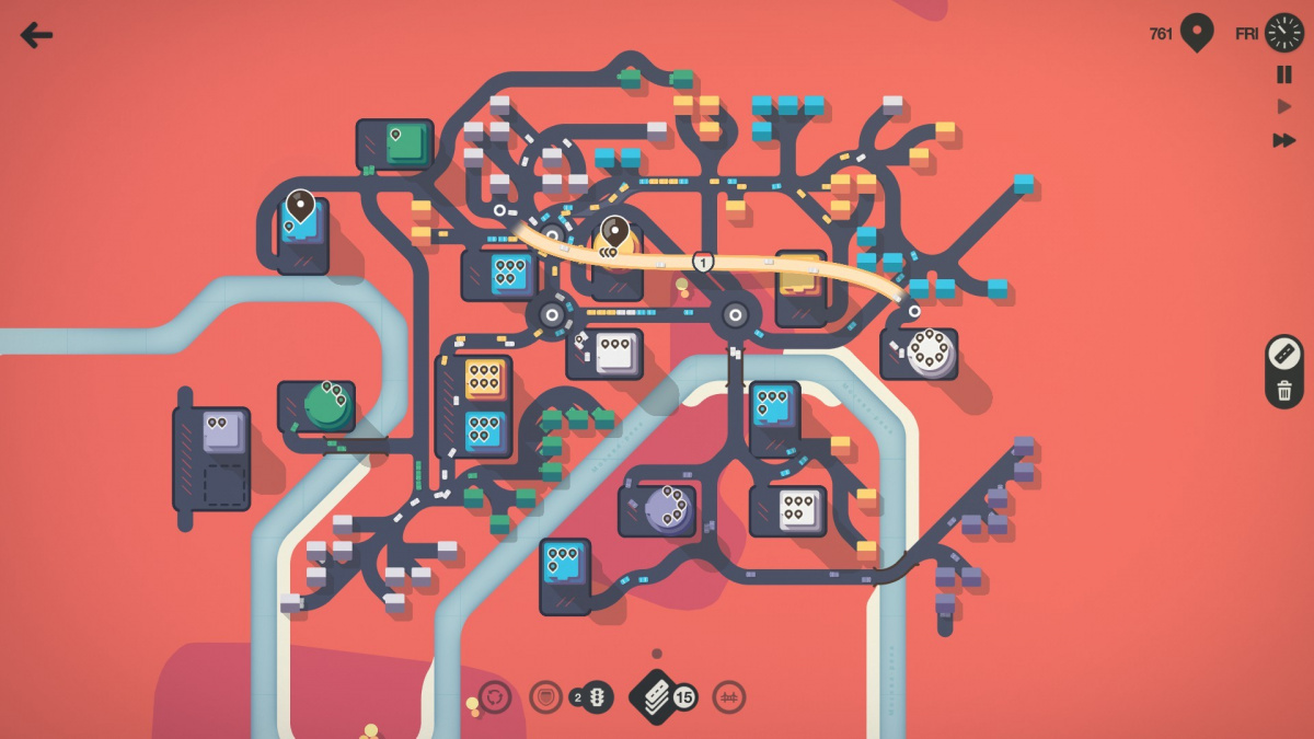 Mini Motorways – recenze famózního nástupce Mini Metra