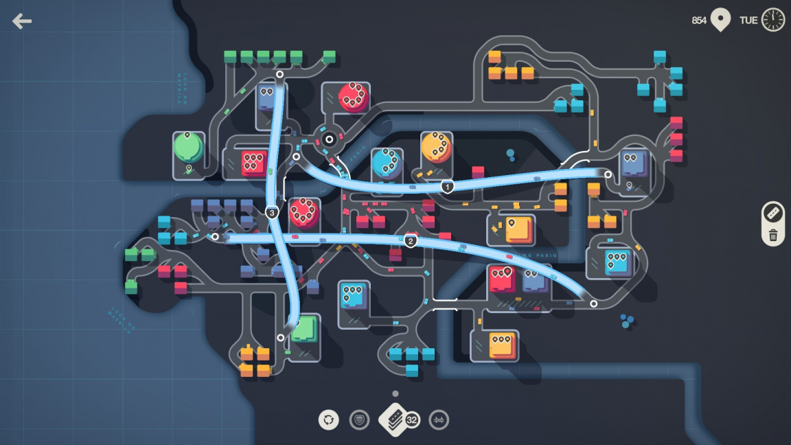Famózní minimalistická strategie Mini Motorways dostává update s výzvami