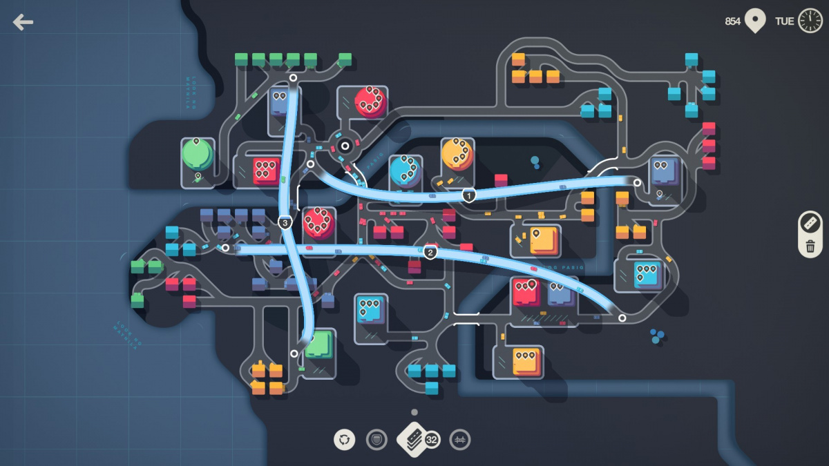 Famózní minimalistická strategie Mini Motorways dostává update s výzvami
