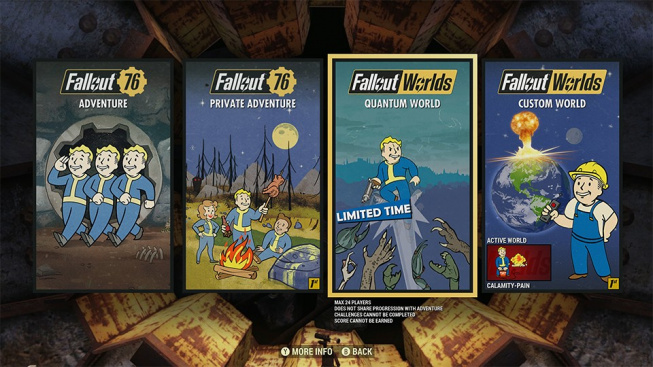 Fallout 76 Worlds