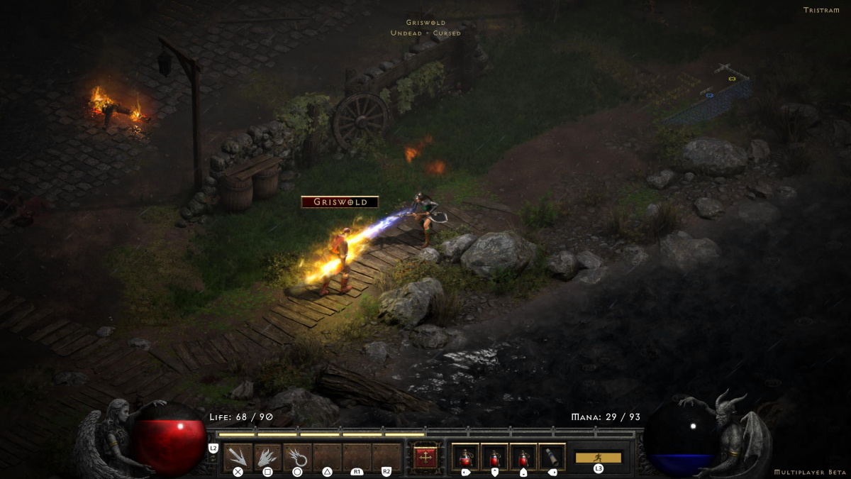 Čarodějka rozsévá smrt ovládnutím živlů v novém traileru na Diablo II: Resurrected