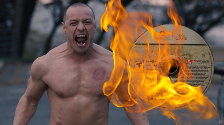 James McAvoy býval závislý na Oblivionu tak moc, že musel disk se hrou spálit