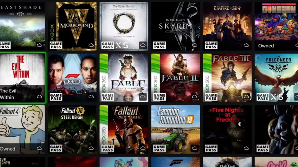 Konec stahování her. Díky xCloudu si na Xboxu One zahrajete hry nové generace