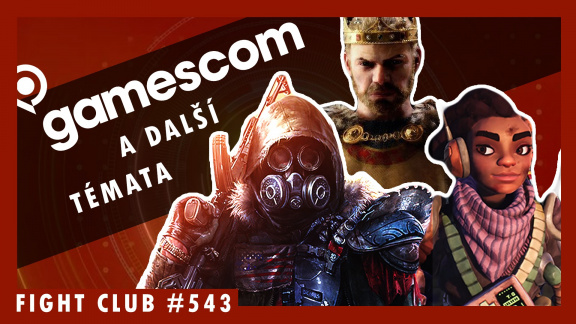 Sledujte Fight Club #543 o Gamescomu 2021 a dalších tématech