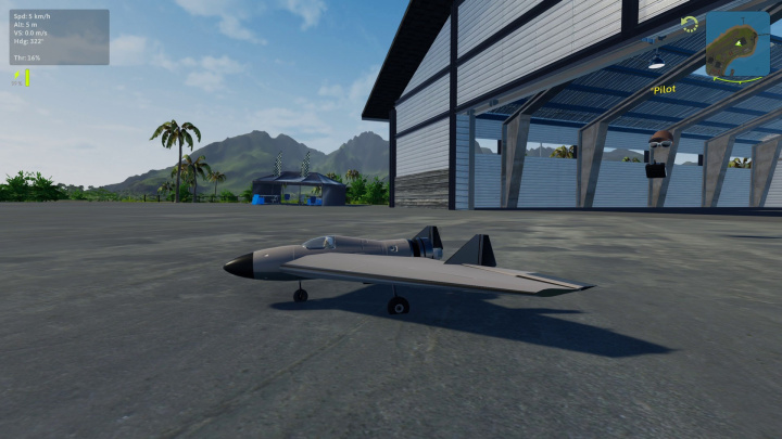 Balsa Model Flight Simulator