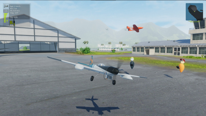 Balsa Model Flight Simulator