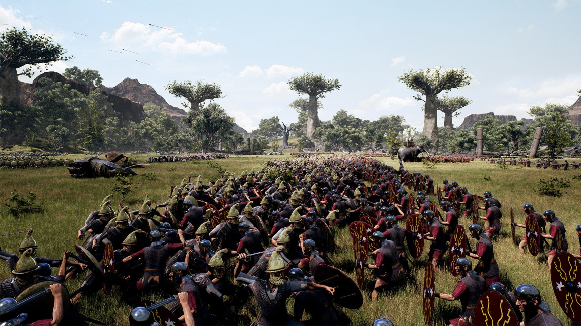 Konkurence Total Waru? Roman Empire Wars z vás udělají velitele obřích legií