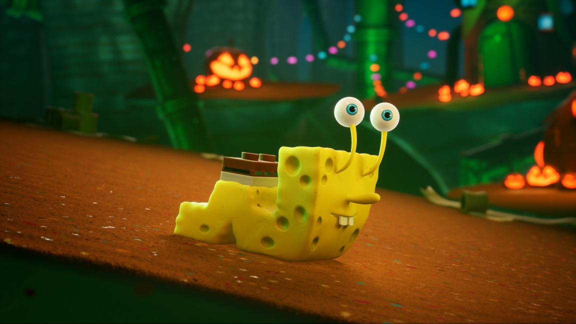 Upovídaná houba ve SpongeBob SquarePants: The Cosmic Shake míří na nové konzole