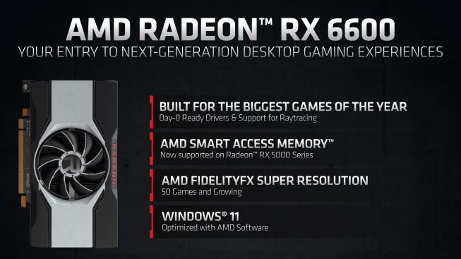 AMD Radeon RX 6600 – přehled