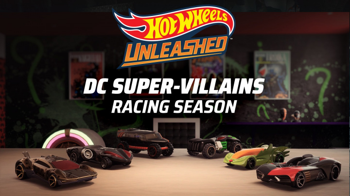 Hot Wheels Unleashed - DC Super-Villains Racing Season