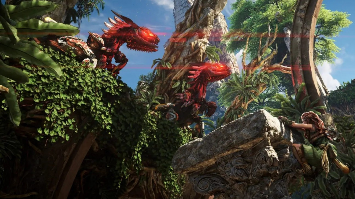 Horizon Forbidden West předvádí nové schopnosti Aloy