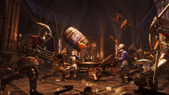 Chivalry 2 se rozrůstá o brutální hospodské rvačky