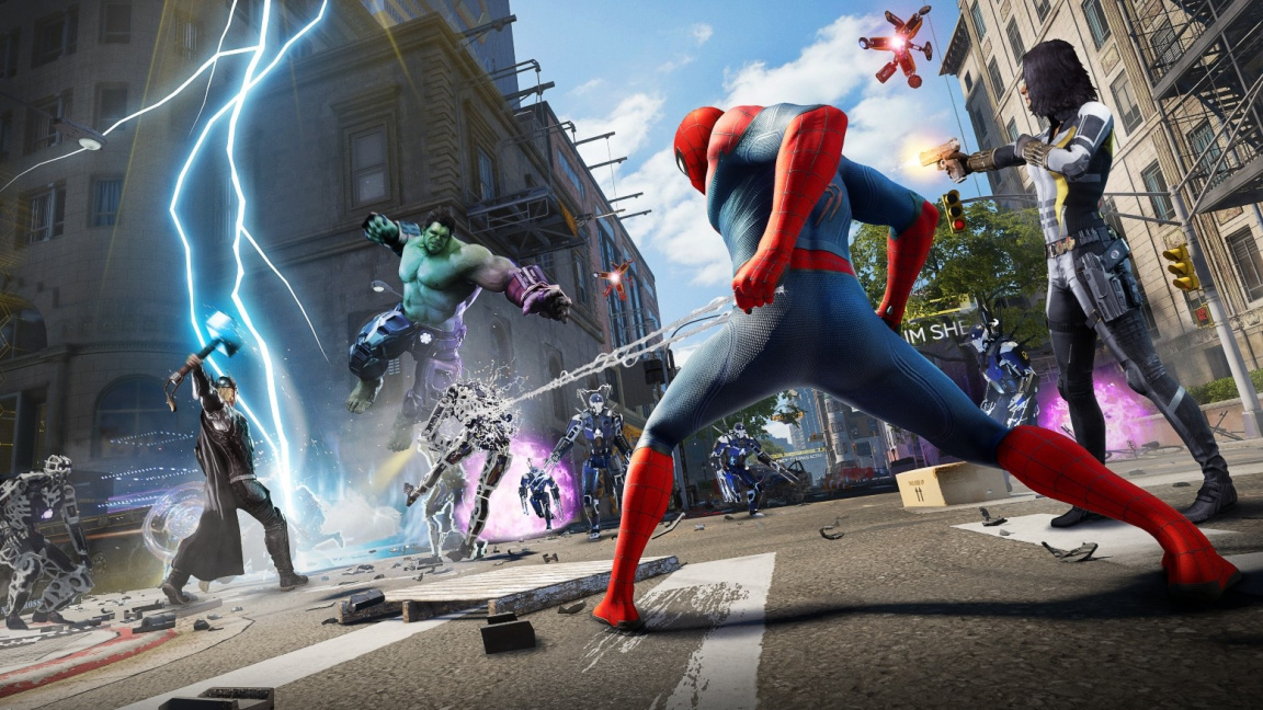 Tvůrci Avengers odflákli DLC se Spider-Manem. Vyjde bez příběhových misí