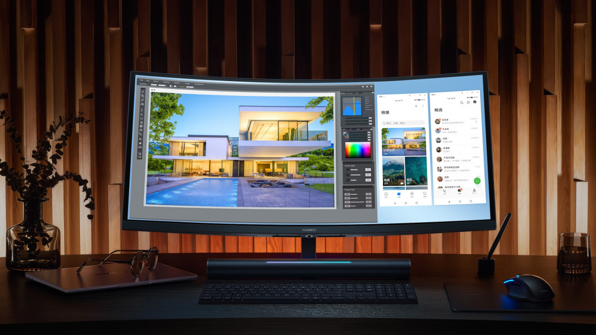 Monitor Huawei Mate View GT je dělaný pro hraní her