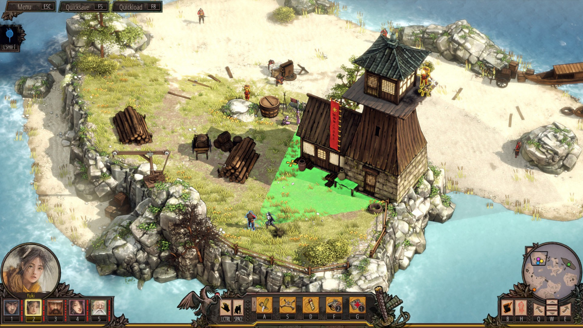Shadow Tactics: Blades of the Shogun – Aiko’s Choice – recenze