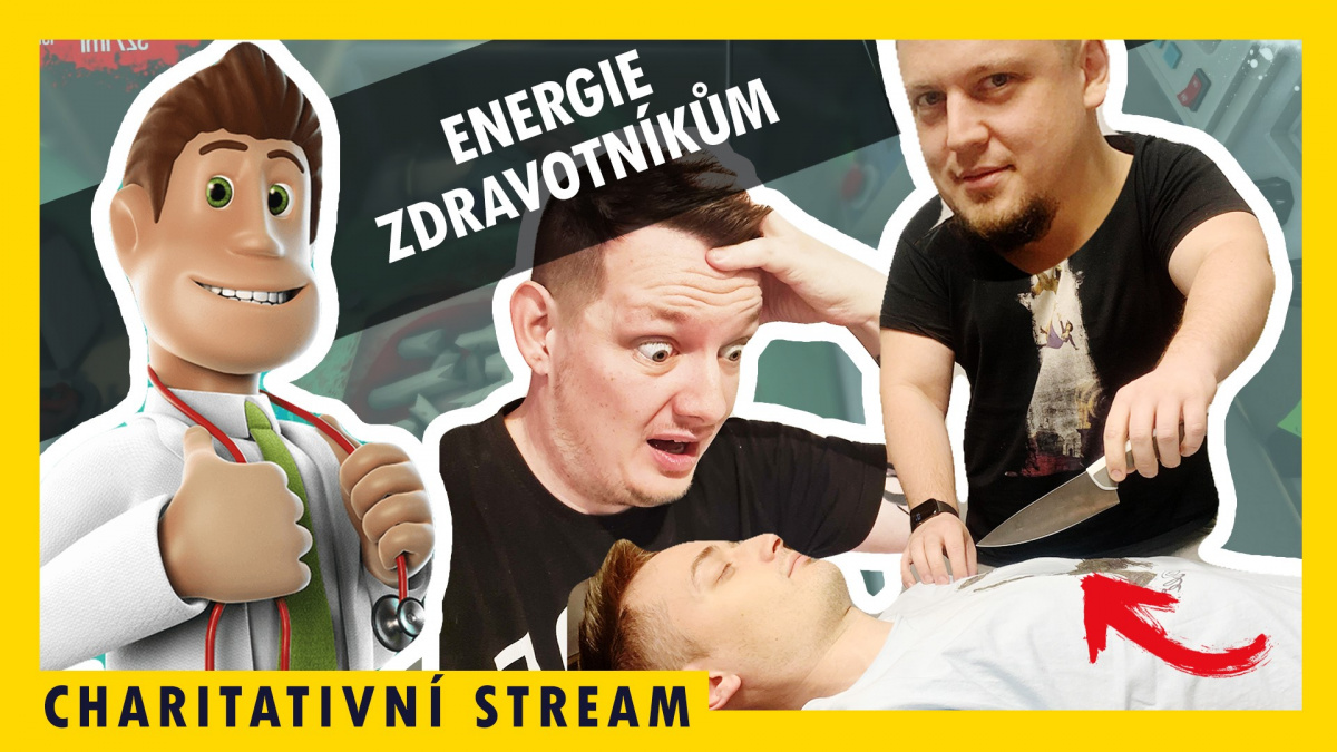 Sledujte charitativní stream na podporu zdravotníkům – od 18:00