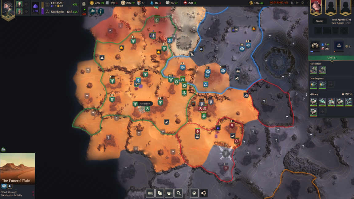 Dune: Spice Wars bude RTS s 4X prvky od tvůrců Northgardu
