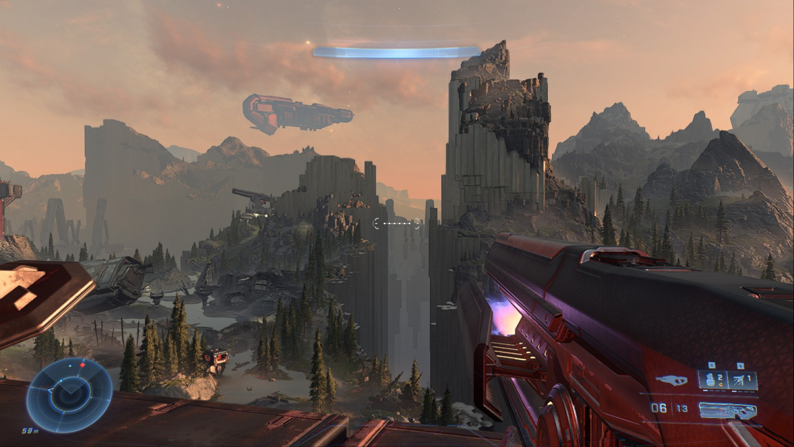 Halo Infinite původně mělo mít mnohem větší otevřený svět