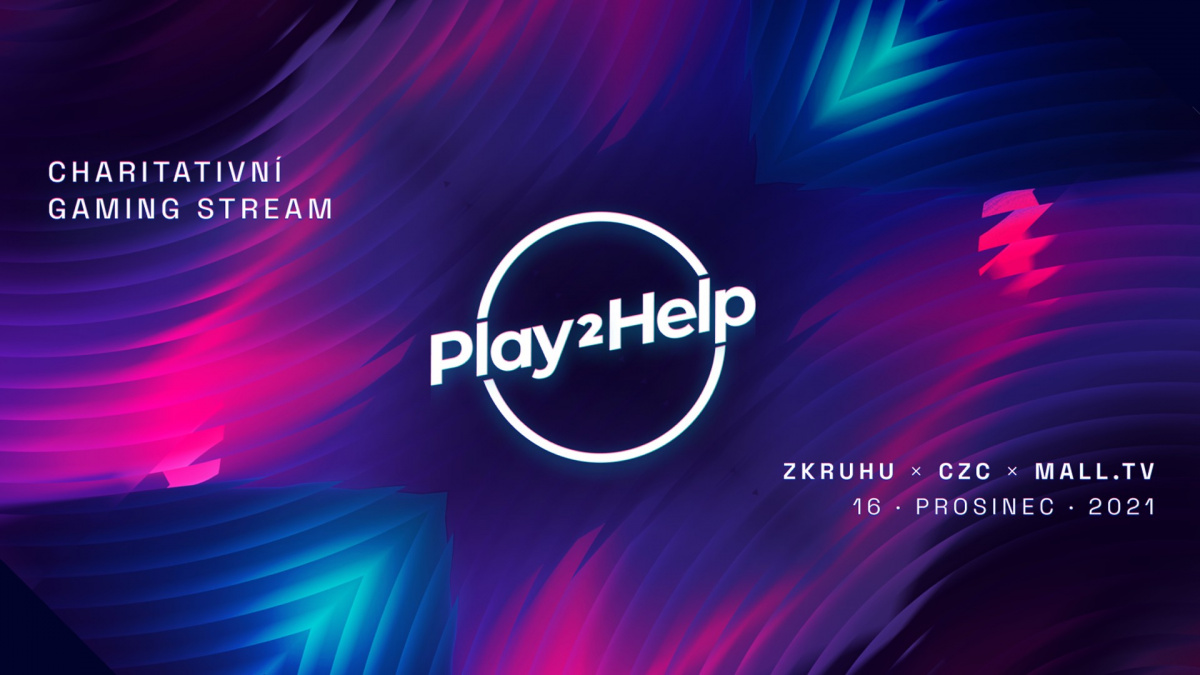 Charitativní herní stream Play2Help laďte už dnes večer!